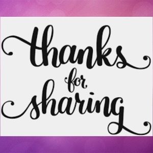 Thank you all for sharing😄